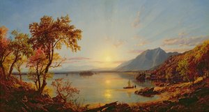 Sunset, Lake George, New York, 1867